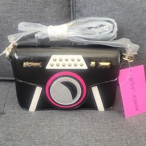 NWT Betsey Johnson Camera Crossbody bag